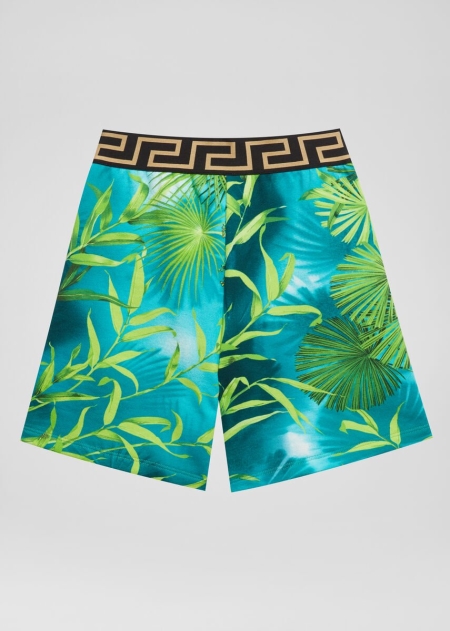 Pantaloni Scurti Versace Jungle Print Baieti | WSYKNXB-16